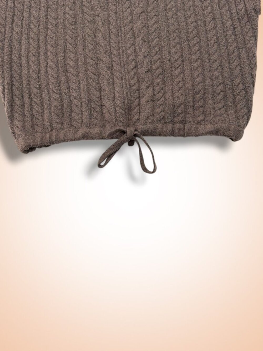 Express Cable Knit Cap Sleeve Mock Neck Sweater XS - Picture 4 of 6